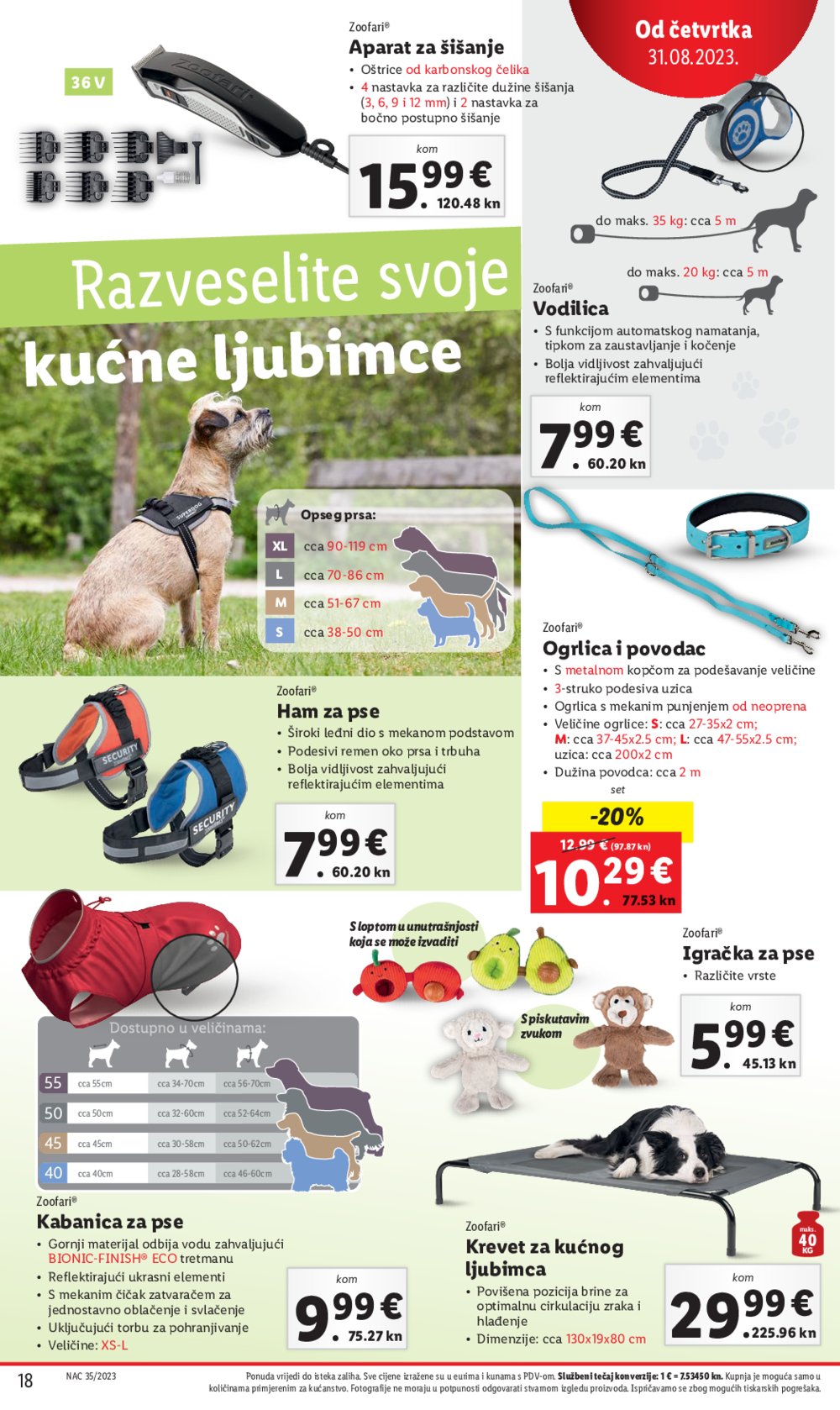 Lidl katalog Ponuda od četvrtka 31.08.-03.09.2023.