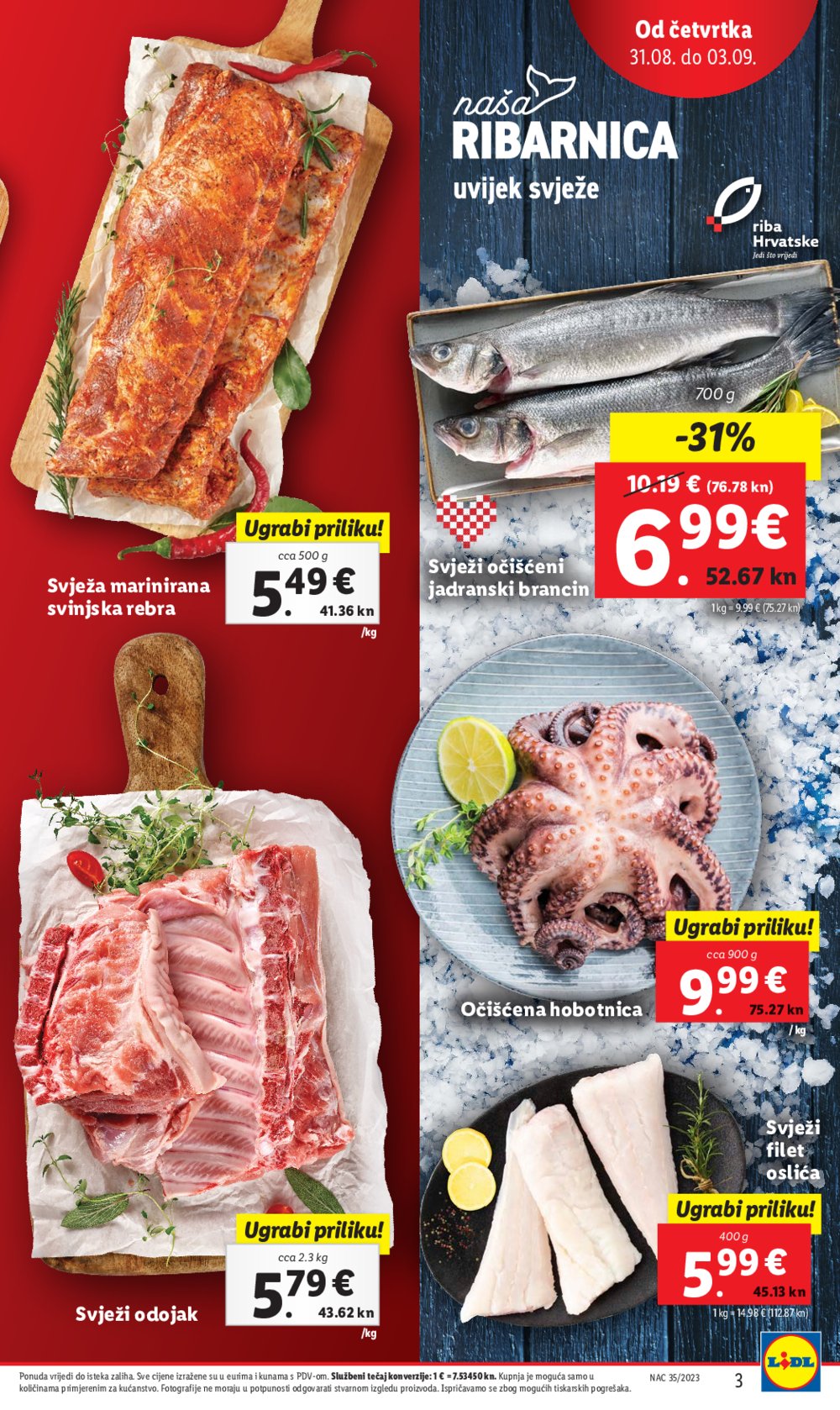 Lidl katalog Ponuda od četvrtka 31.08.-03.09.2023.