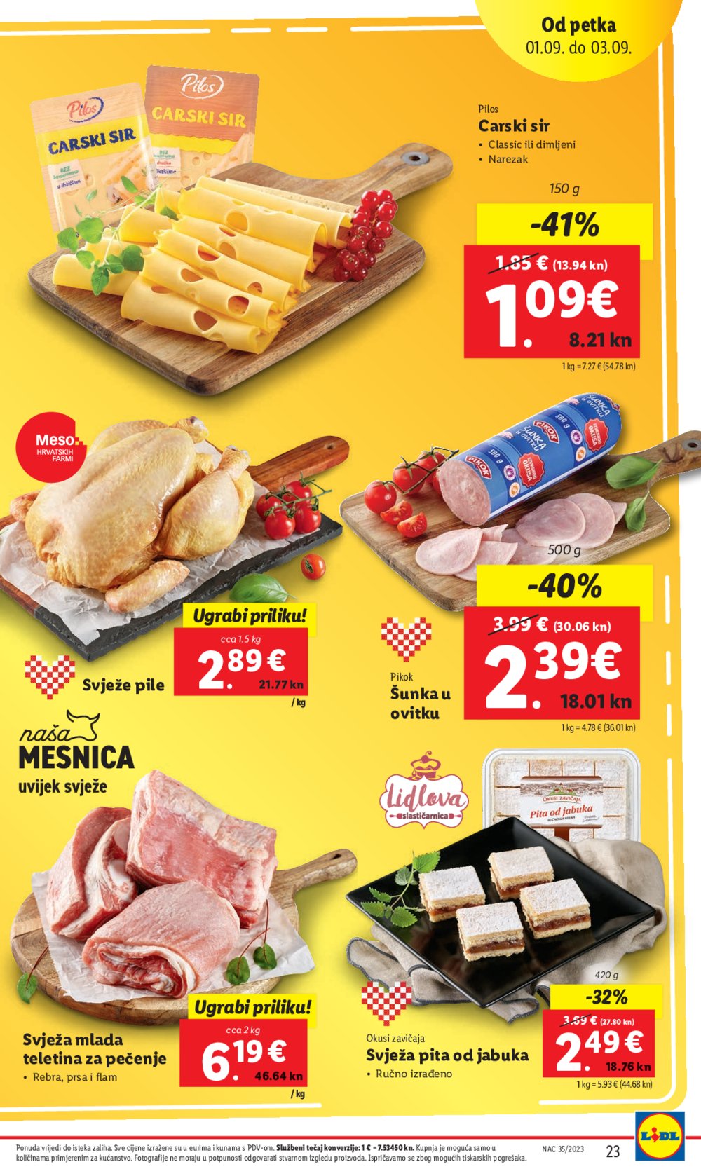 Lidl katalog Ponuda od četvrtka 31.08.-03.09.2023.
