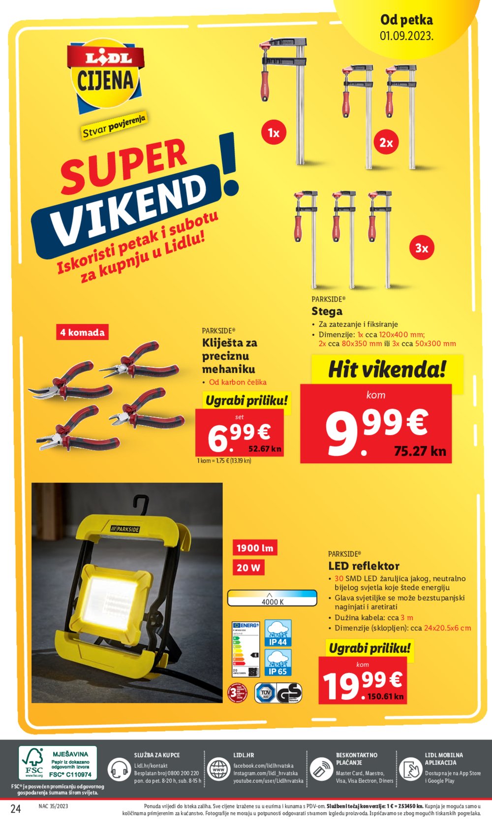 Lidl katalog Ponuda od četvrtka 31.08.-03.09.2023.