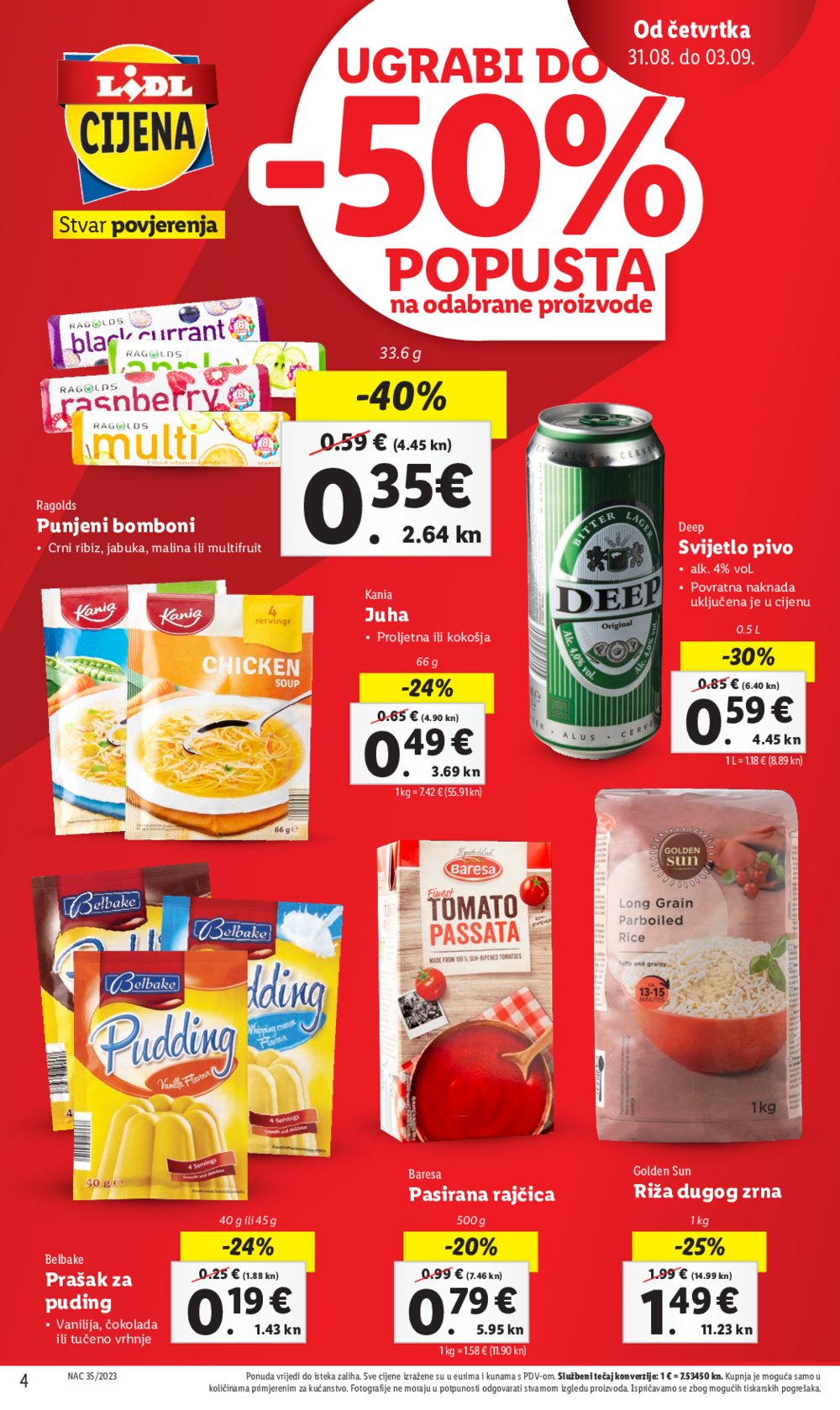 Lidl katalog Ponuda od četvrtka 31.08.-03.09.2023.