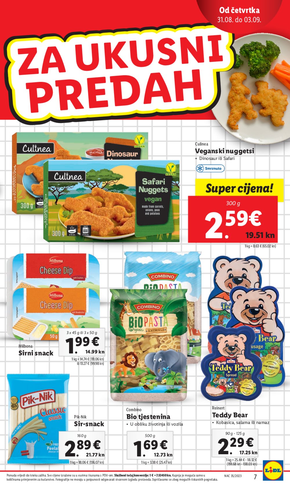 Lidl katalog Ponuda od četvrtka 31.08.-03.09.2023.