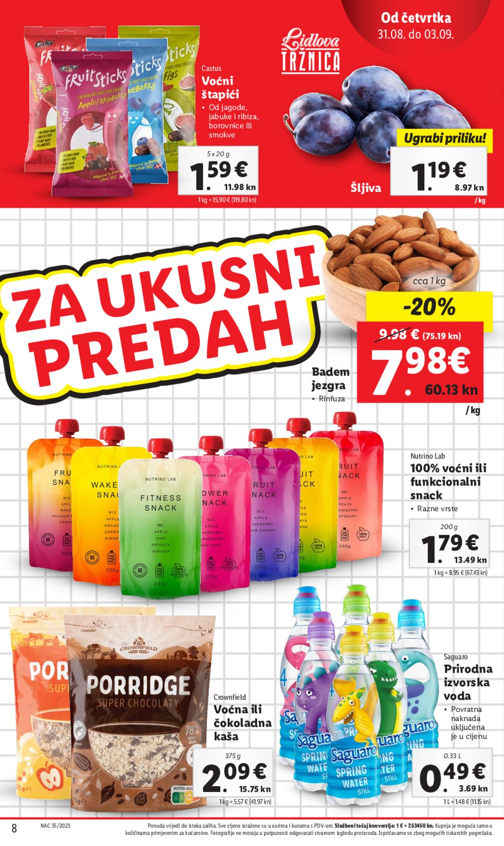 Lidl katalog Ponuda od četvrtka 31.08.-03.09.2023.