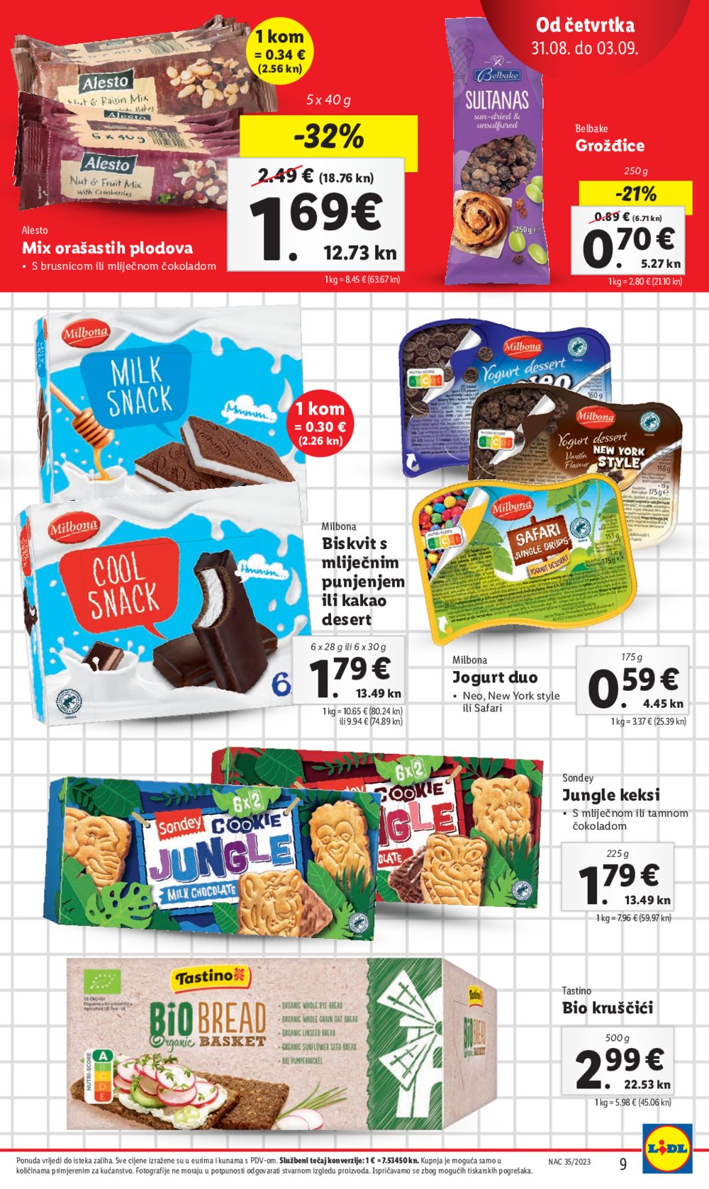 Lidl katalog Ponuda od četvrtka 31.08.-03.09.2023.