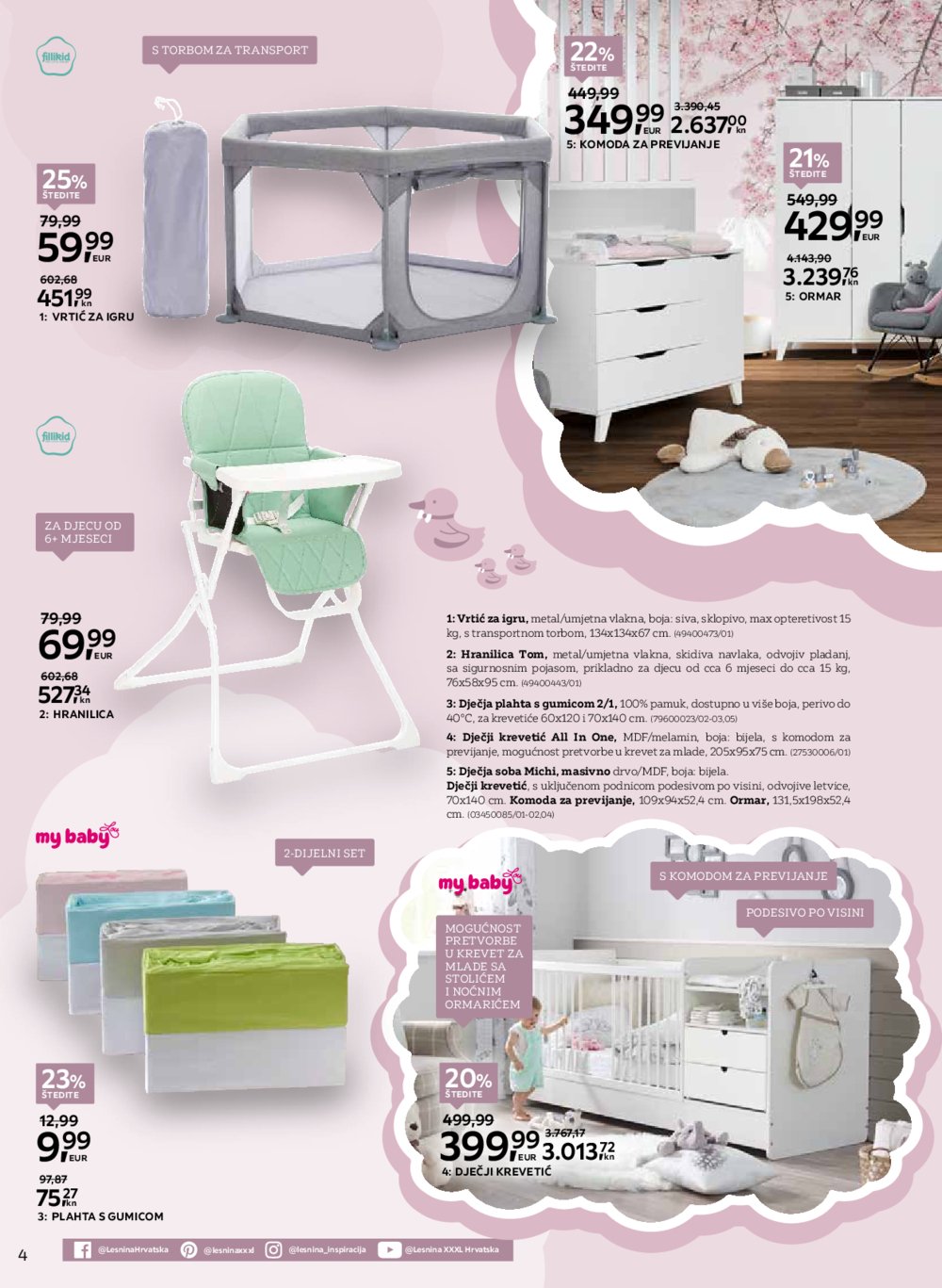 Lesnina katalog Bezbrižno djetinjstvo 01.09.-30.09.2023.