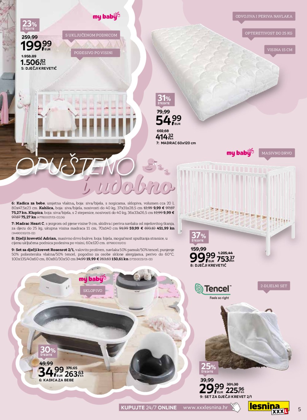Lesnina katalog Bezbrižno djetinjstvo 01.09.-30.09.2023.