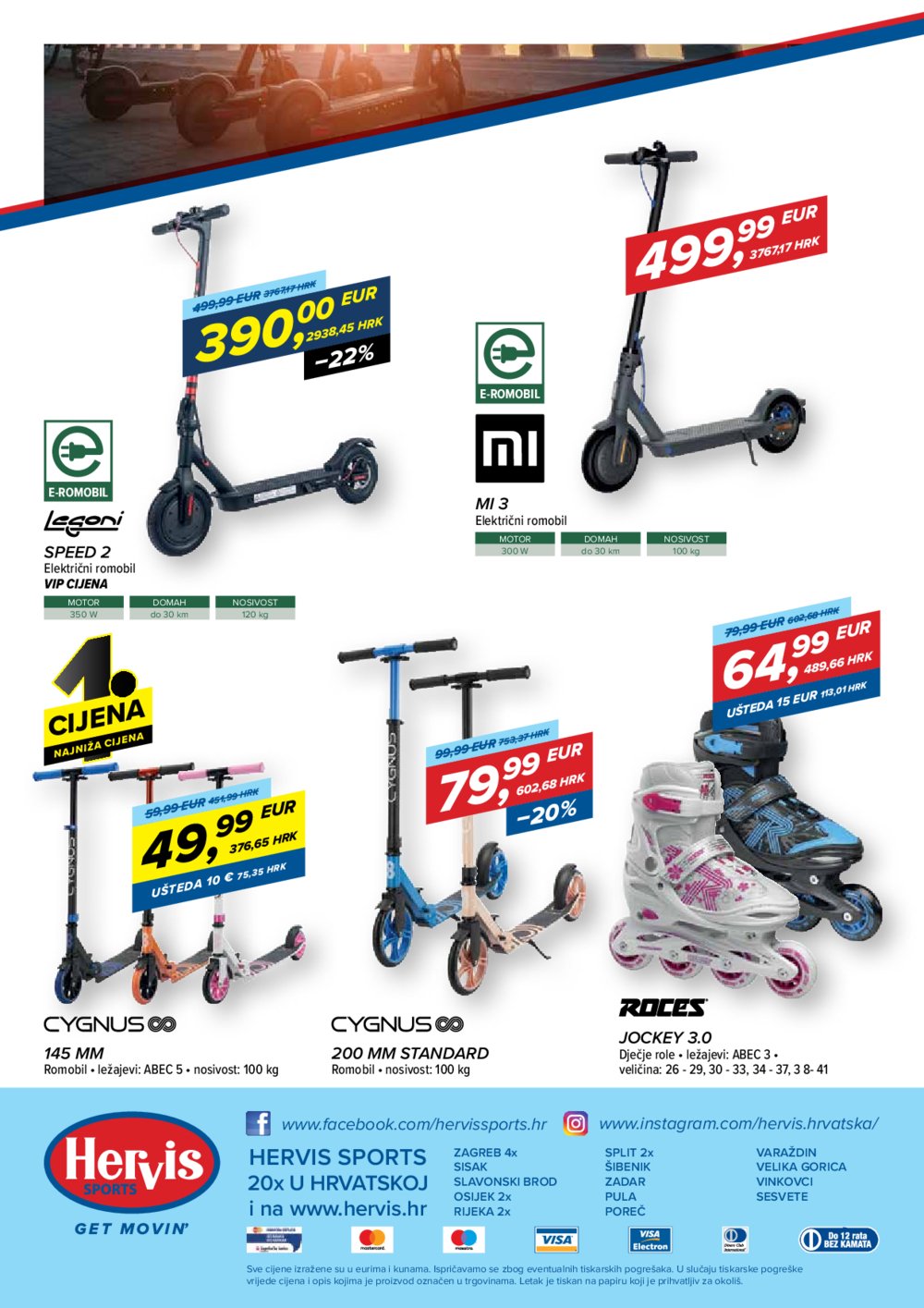 Hervis katalog Završetak biciklističke sezone 06.09.-12.09.2023.