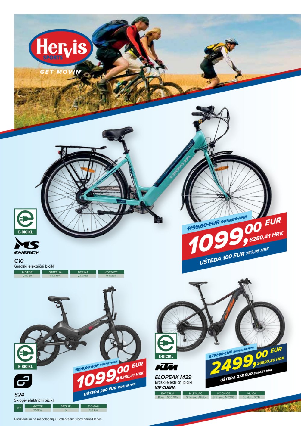 Hervis katalog Završetak biciklističke sezone 06.09.-12.09.2023.