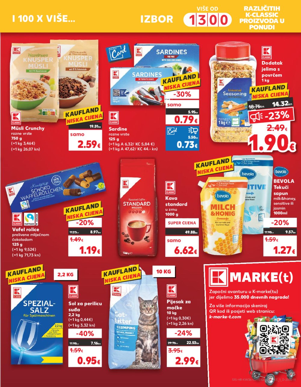 Kaufland katalog Akcija 06.09.-12.09.2023. Rovinj, Poreč, Makarska