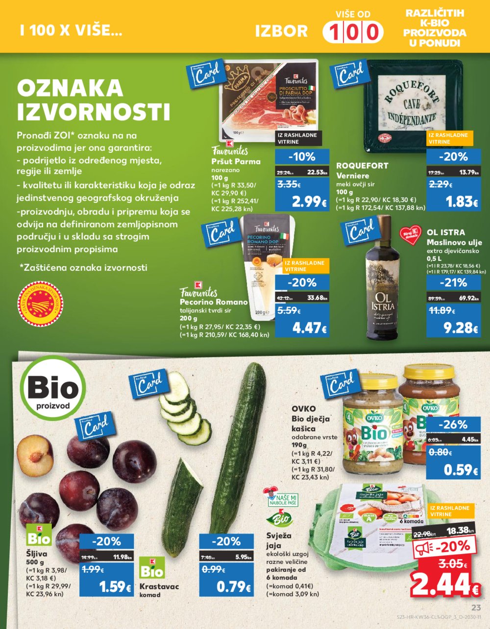 Kaufland katalog Akcija 06.09.-12.09.2023. Rovinj, Poreč, Makarska