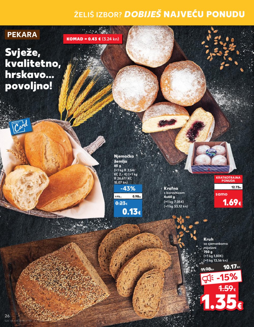 Kaufland katalog Akcija 06.09.-12.09.2023. Rovinj, Poreč, Makarska