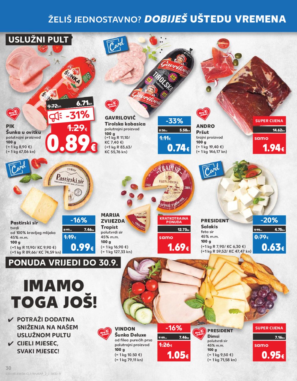 Kaufland katalog Akcija 06.09.-12.09.2023. Rovinj, Poreč, Makarska