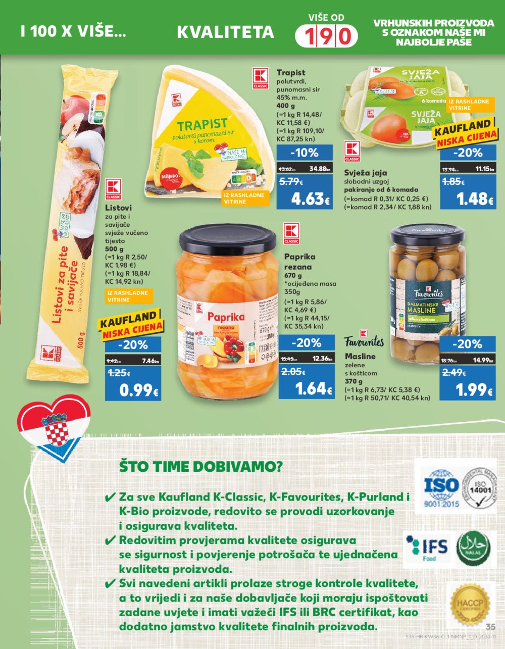 Kaufland katalog Akcija 06.09.-12.09.2023. Rovinj, Poreč, Makarska