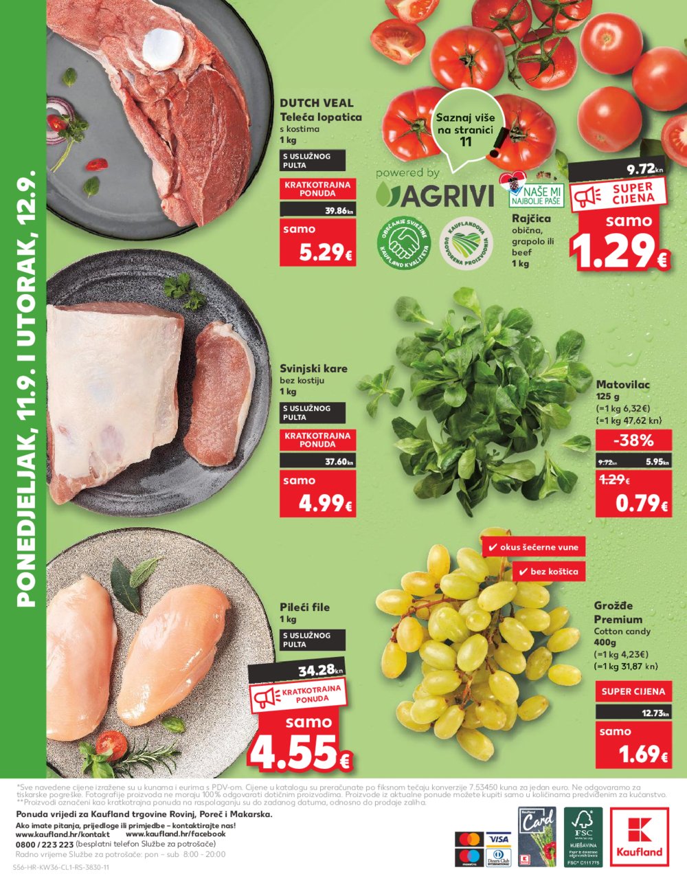 Kaufland katalog Akcija 06.09.-12.09.2023. Rovinj, Poreč, Makarska