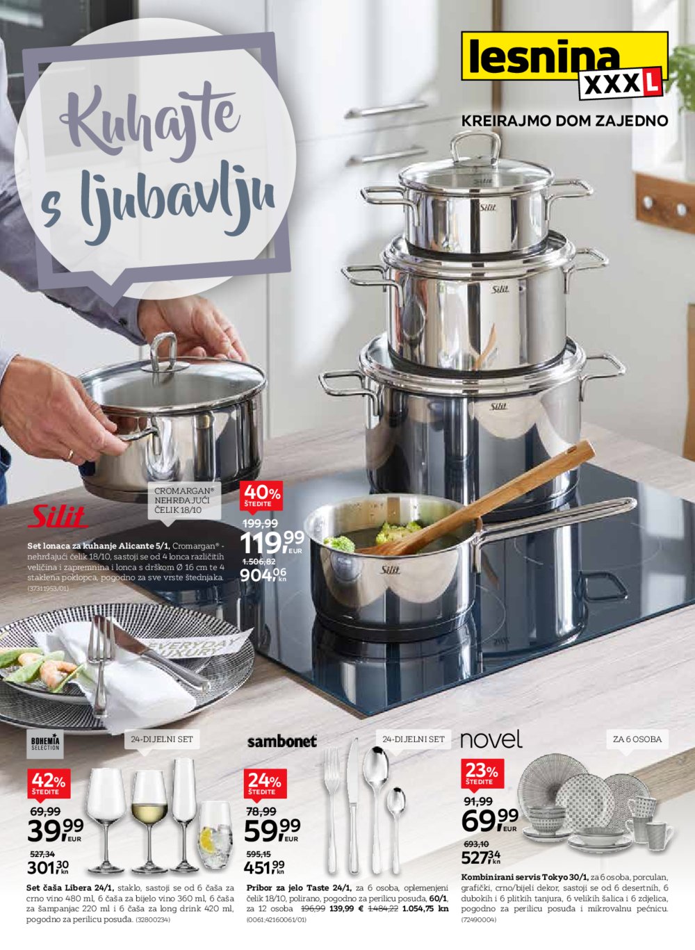 Lesnina katalog Kuhajte s ljubavlju 05.09.-25.09.2023.