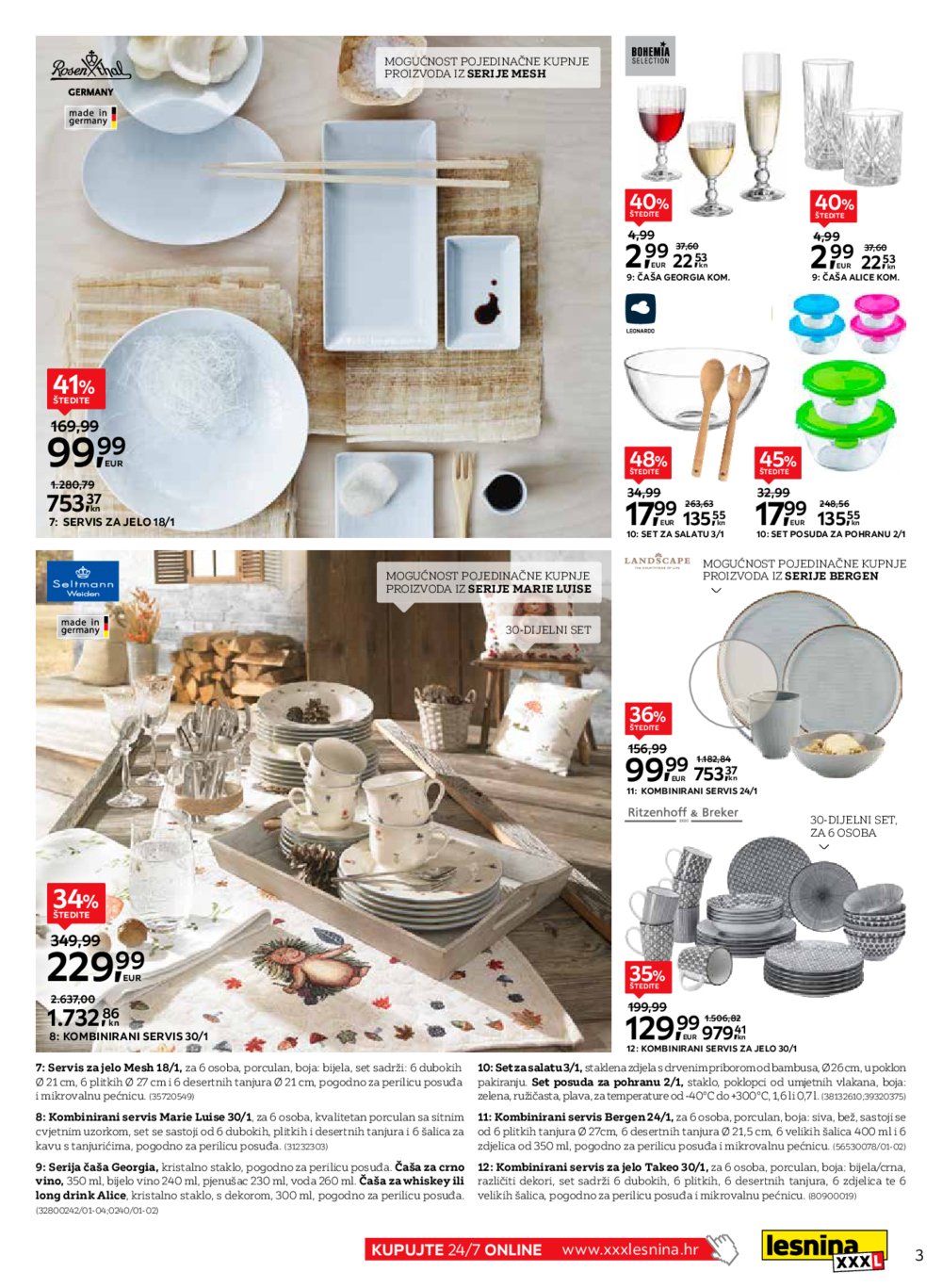 Lesnina katalog Kuhajte s ljubavlju 05.09.-25.09.2023.