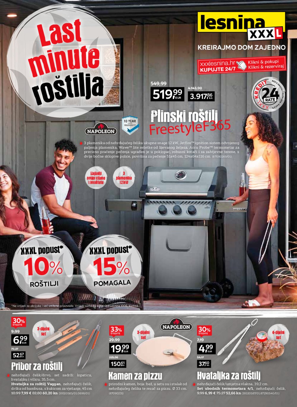 Lesnina katalog Last minute roštilja 05.09.-25.09.2023.