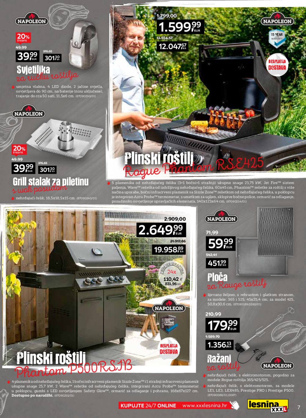 Lesnina katalog Last minute roštilja 05.09.-25.09.2023.