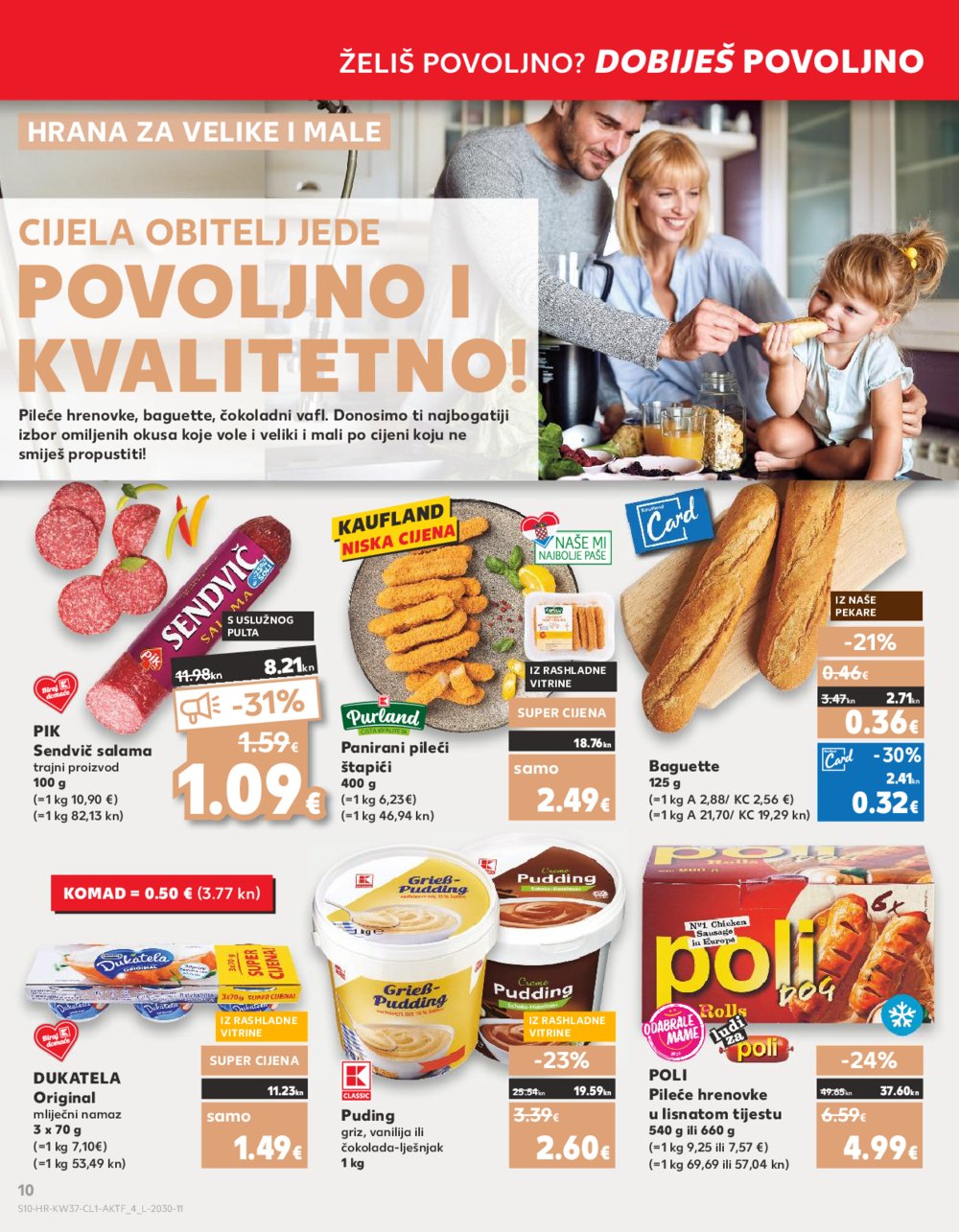 Kaufland katalog Akcija 13.09.-19.09.2023. Zd, Um, BNM, Pu, Ši, Tr, Rv, Po, Ma 