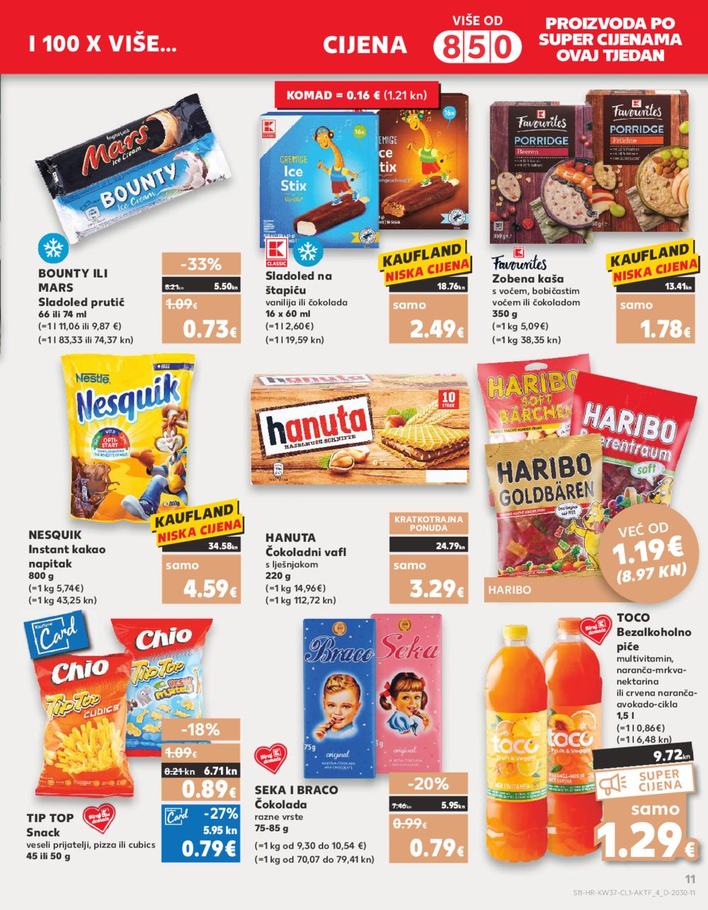 Kaufland katalog Akcija 13.09.-19.09.2023. Zd, Um, BNM, Pu, Ši, Tr, Rv, Po, Ma 