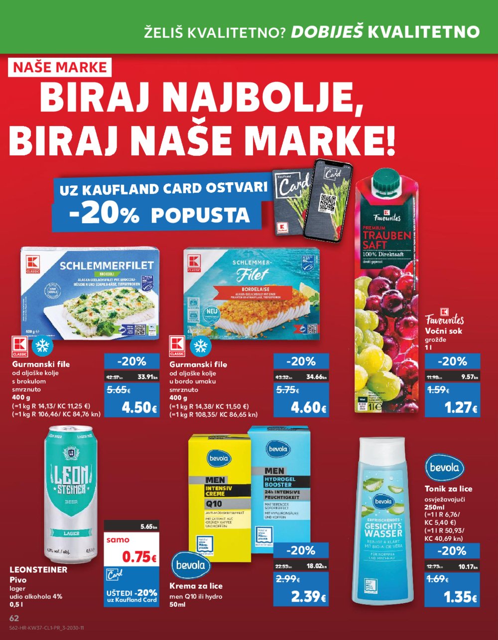 Kaufland katalog Akcija 13.09.-19.09.2023. Zd, Um, BNM, Pu, Ši, Tr, Rv, Po, Ma 