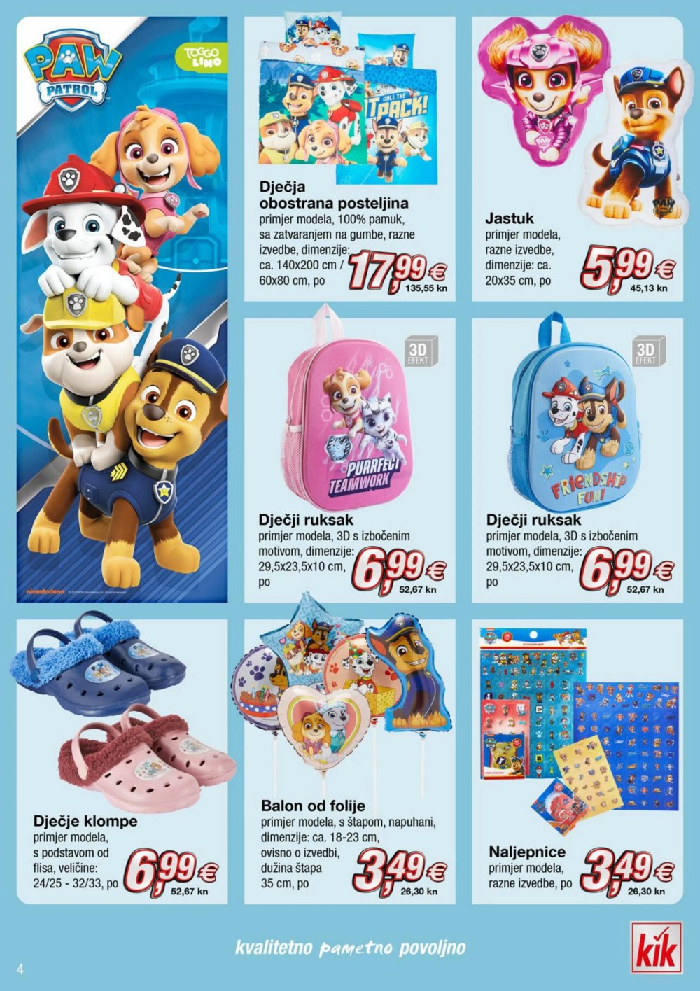 Kik katalog Slavi sa svojim Paw Patrol junacima 11.09.-25.09.2023.