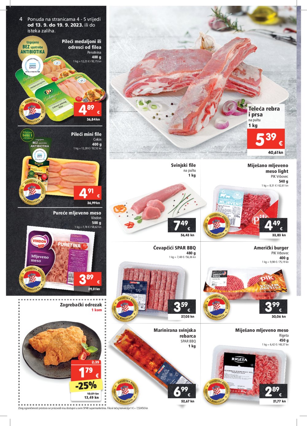 SPAR katalog Akcija 13.09.-19.09.2023.