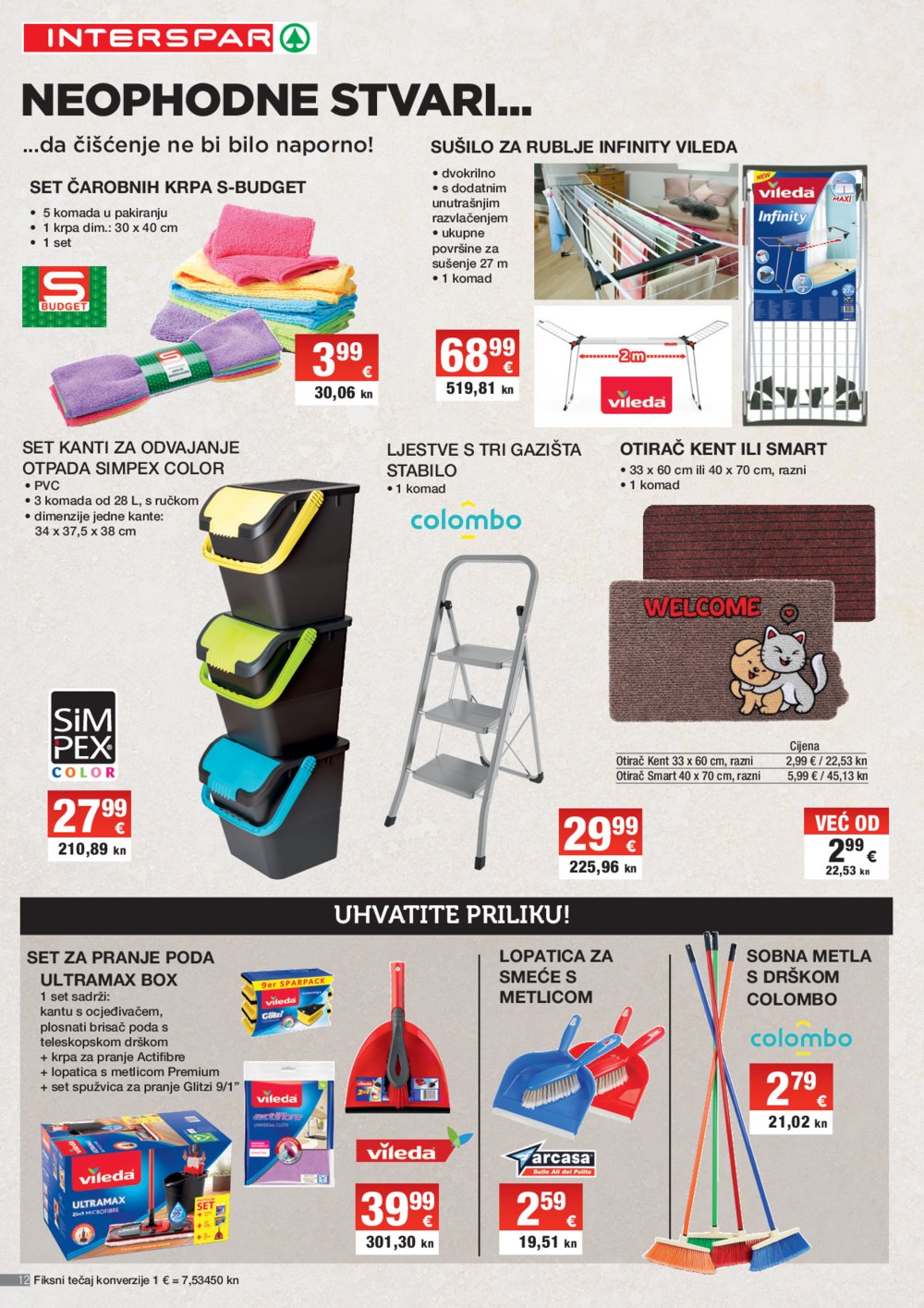 INTERSPAR katalog Sve što vam treba za kuću i stan 13.09.-03.10.2023.