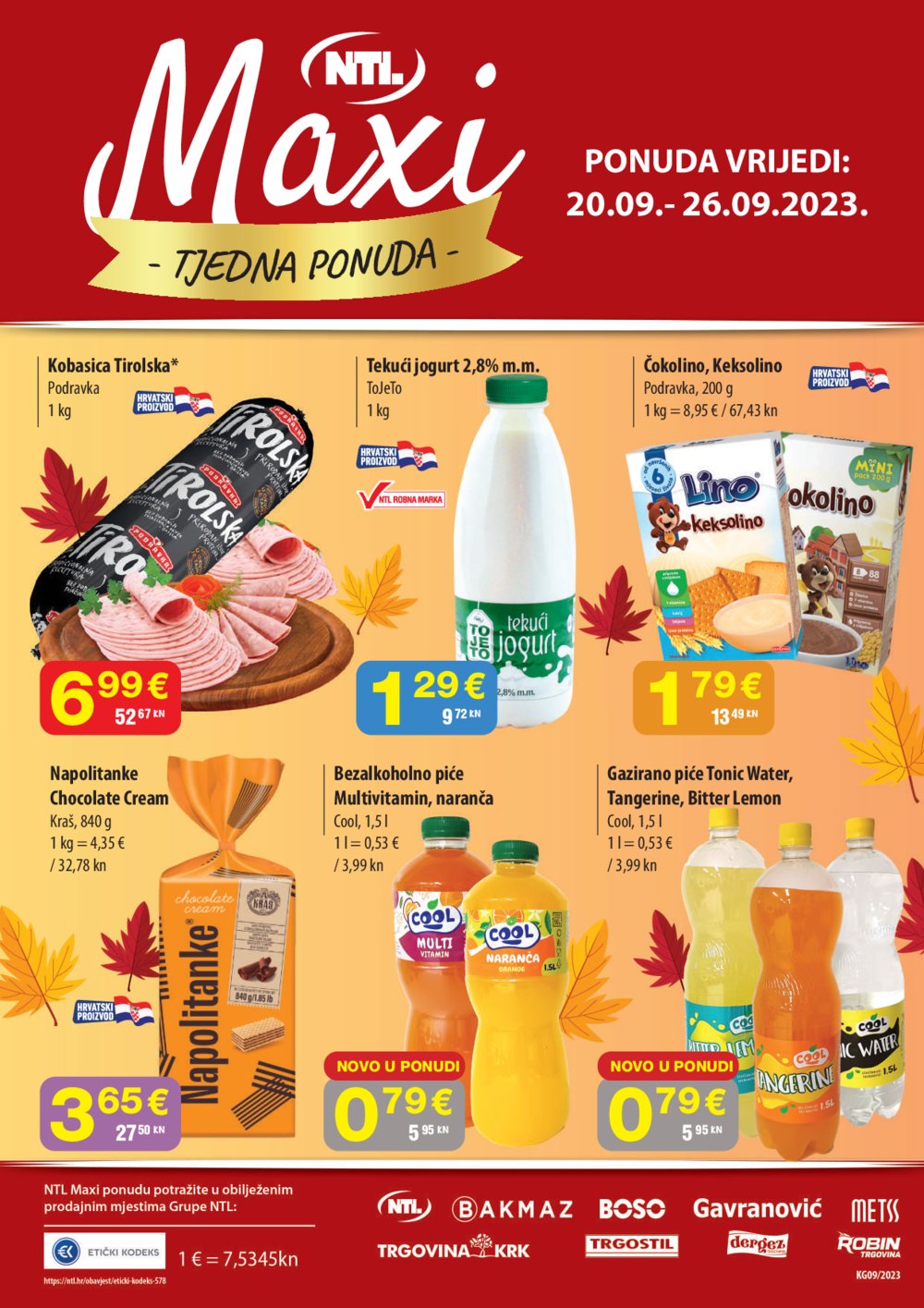 Gavranović katalog NTL Maxi tjedna ponuda 20.09.-26.09.2023.