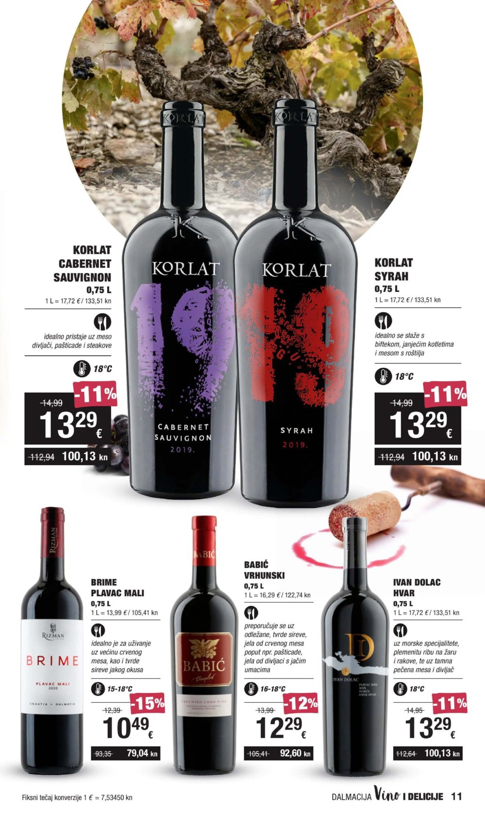 INTERSPAR katalog Vino 21.09.-11.10.2023.