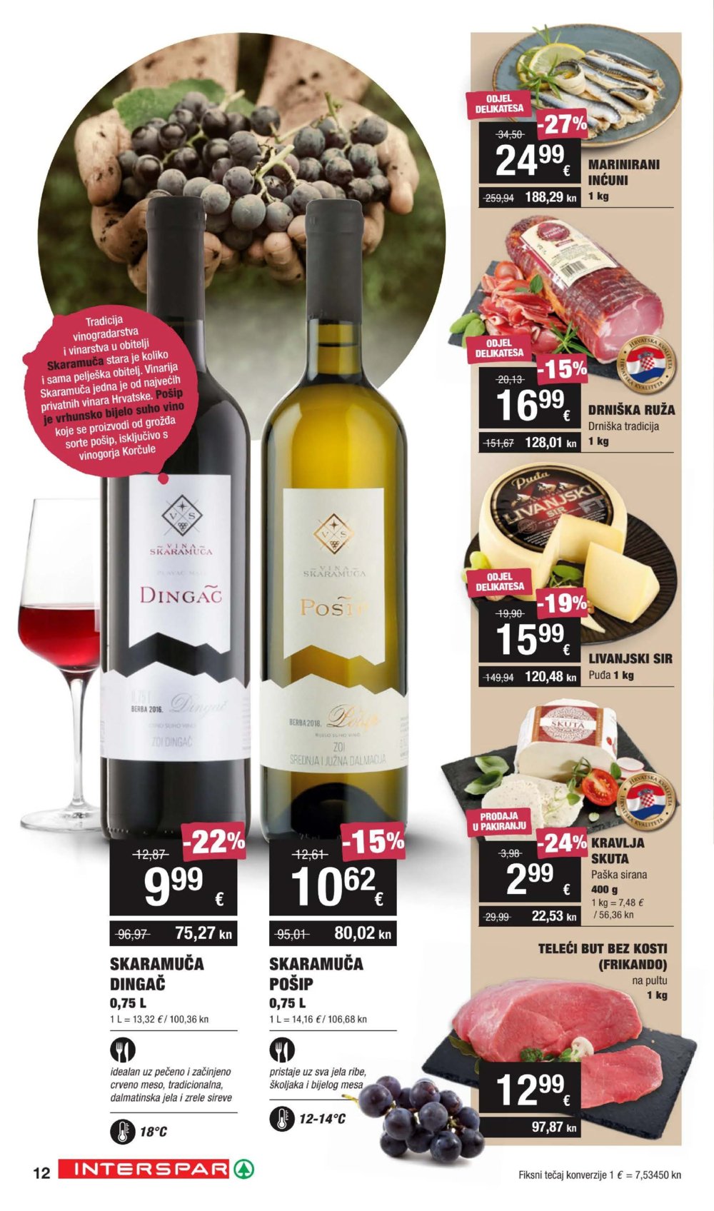 INTERSPAR katalog Vino 21.09.-11.10.2023.
