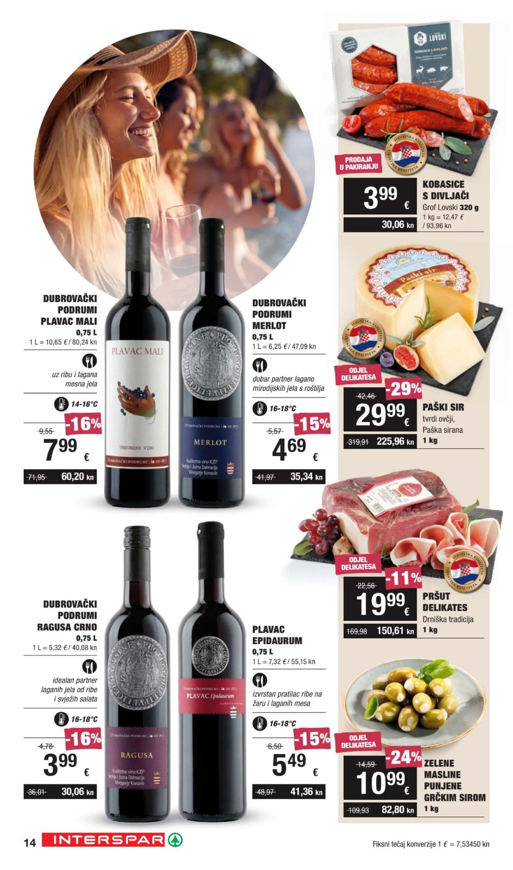 INTERSPAR katalog Vino 21.09.-11.10.2023.