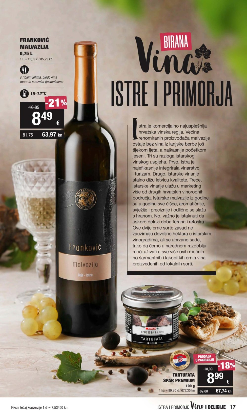 INTERSPAR katalog Vino 21.09.-11.10.2023.