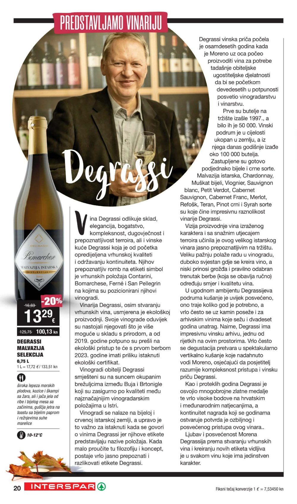 INTERSPAR katalog Vino 21.09.-11.10.2023.
