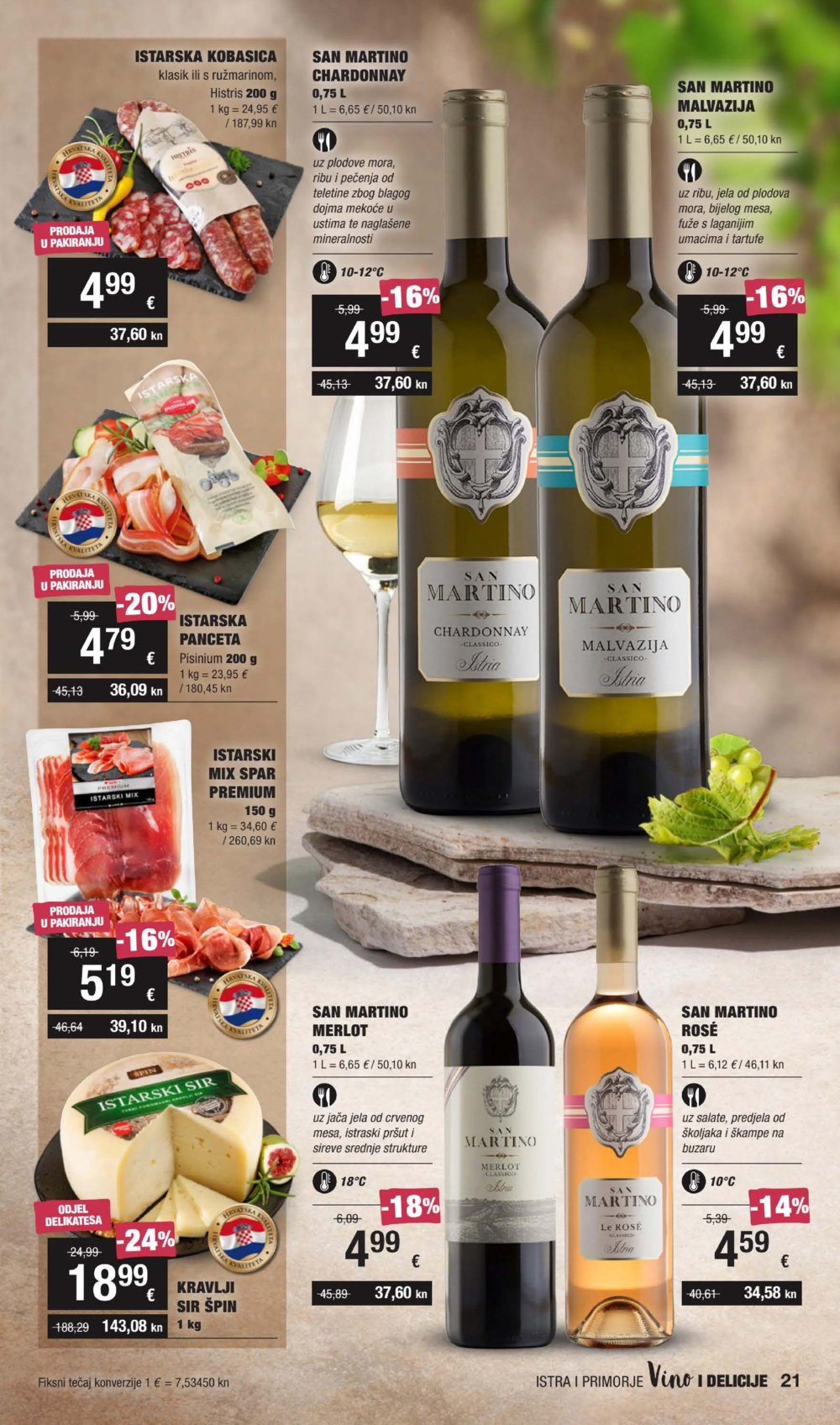 INTERSPAR katalog Vino 21.09.-11.10.2023.