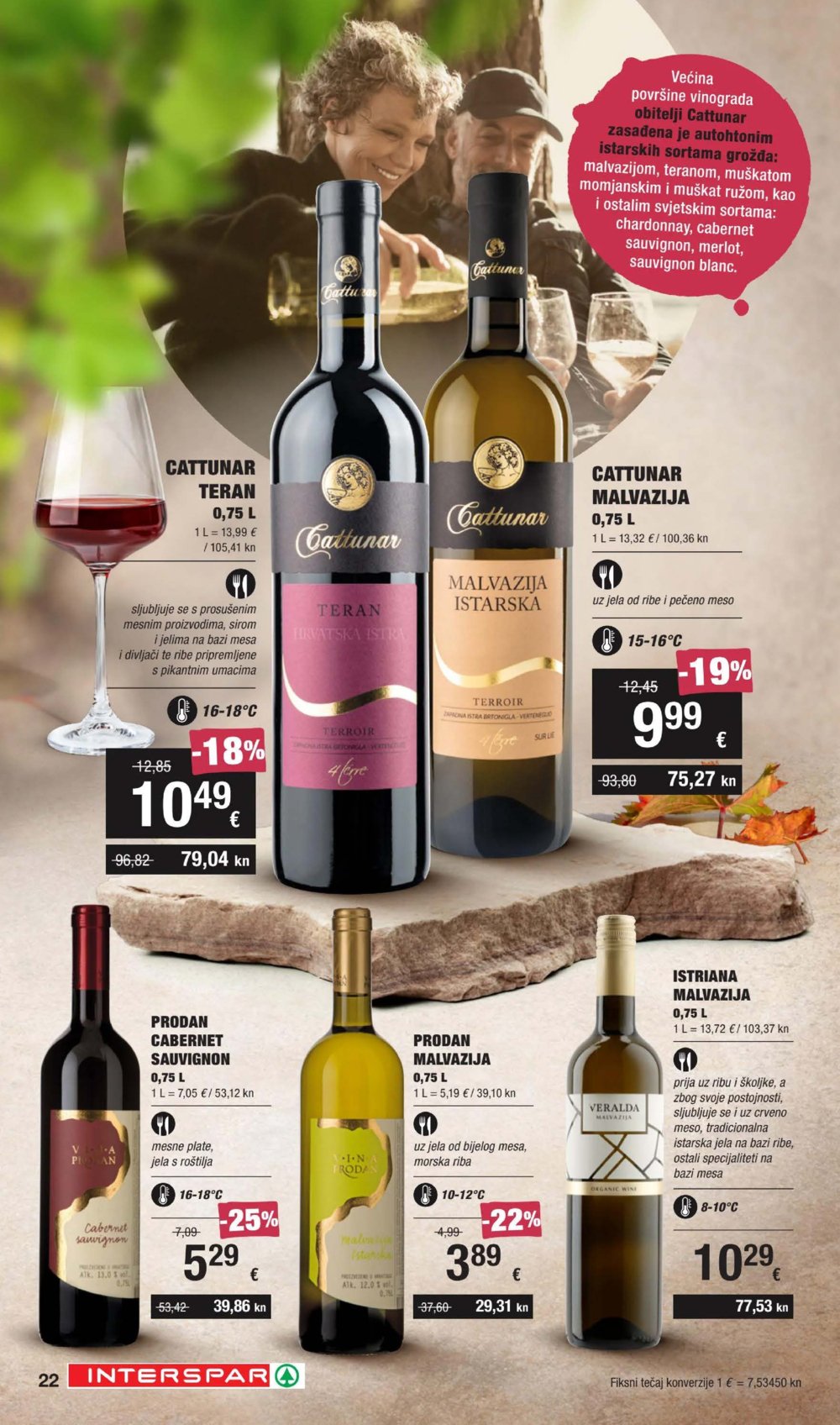 INTERSPAR katalog Vino 21.09.-11.10.2023.