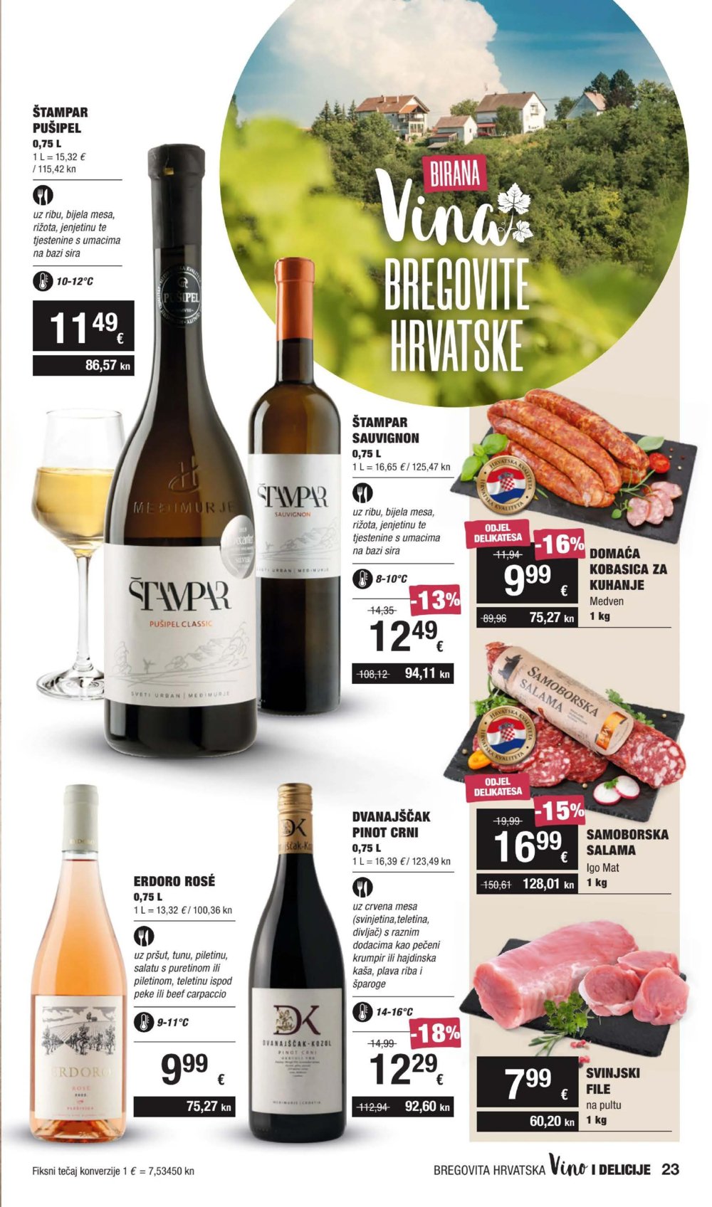 INTERSPAR katalog Vino 21.09.-11.10.2023.
