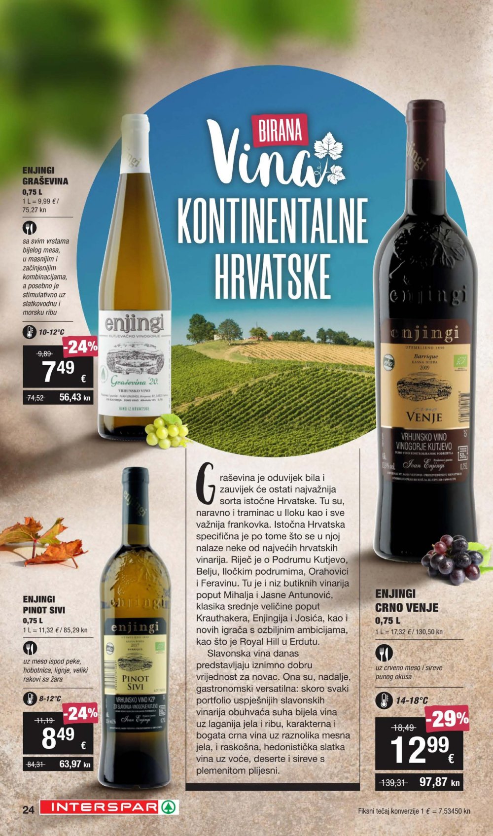 INTERSPAR katalog Vino 21.09.-11.10.2023.
