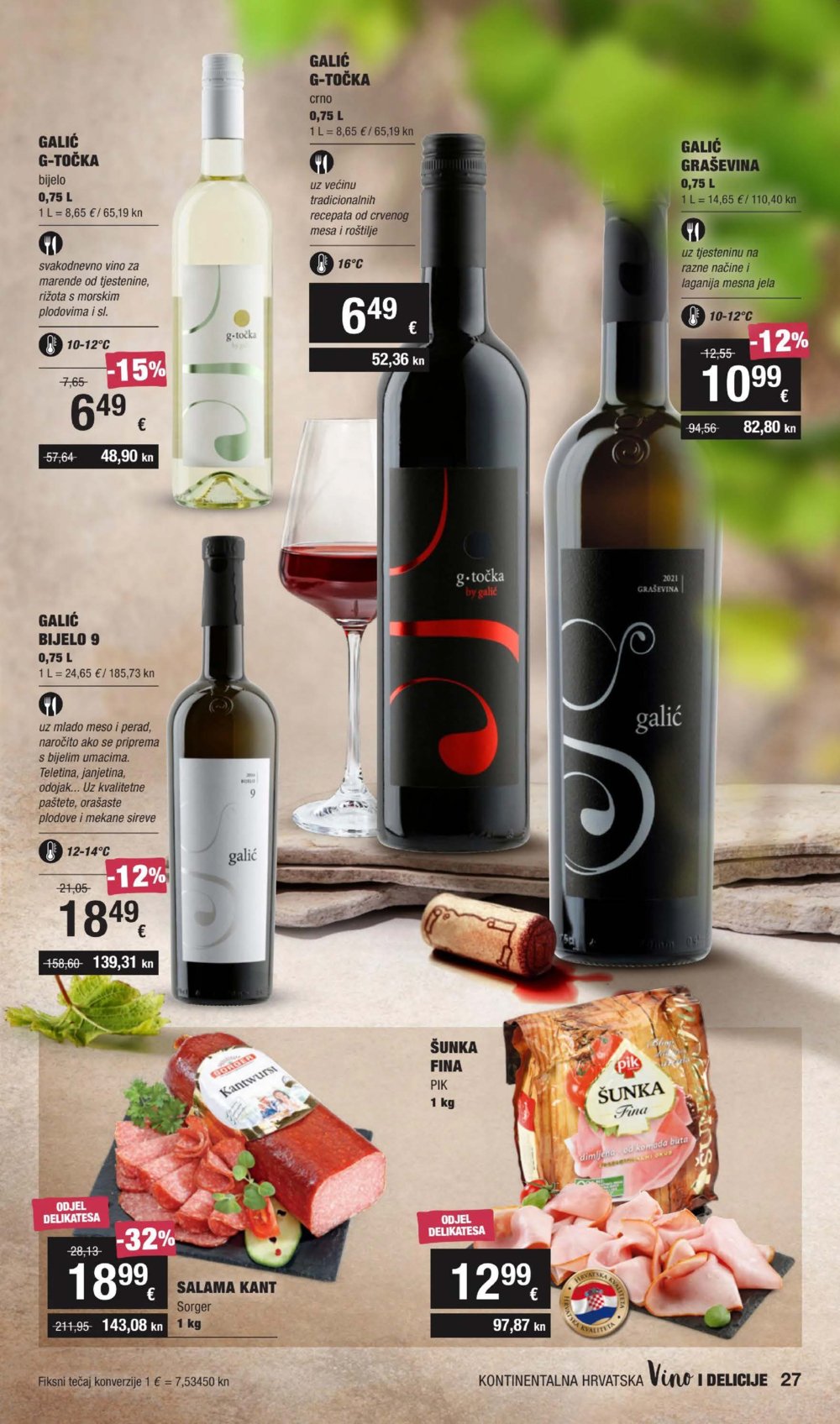 INTERSPAR katalog Vino 21.09.-11.10.2023.