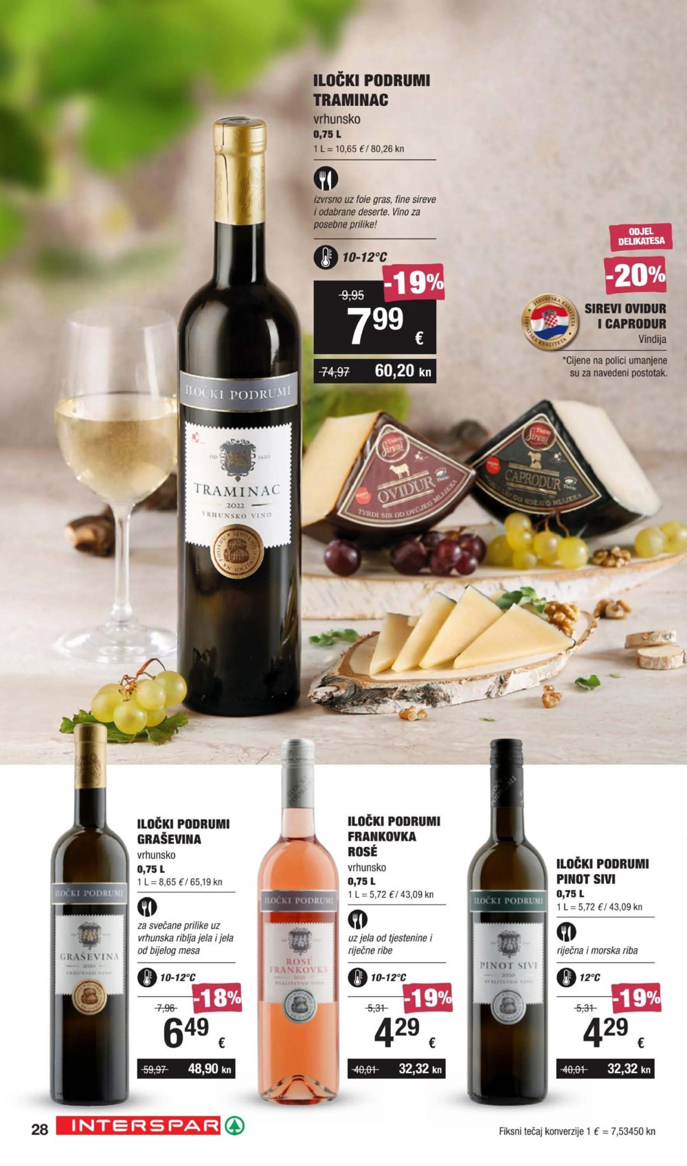 INTERSPAR katalog Vino 21.09.-11.10.2023.