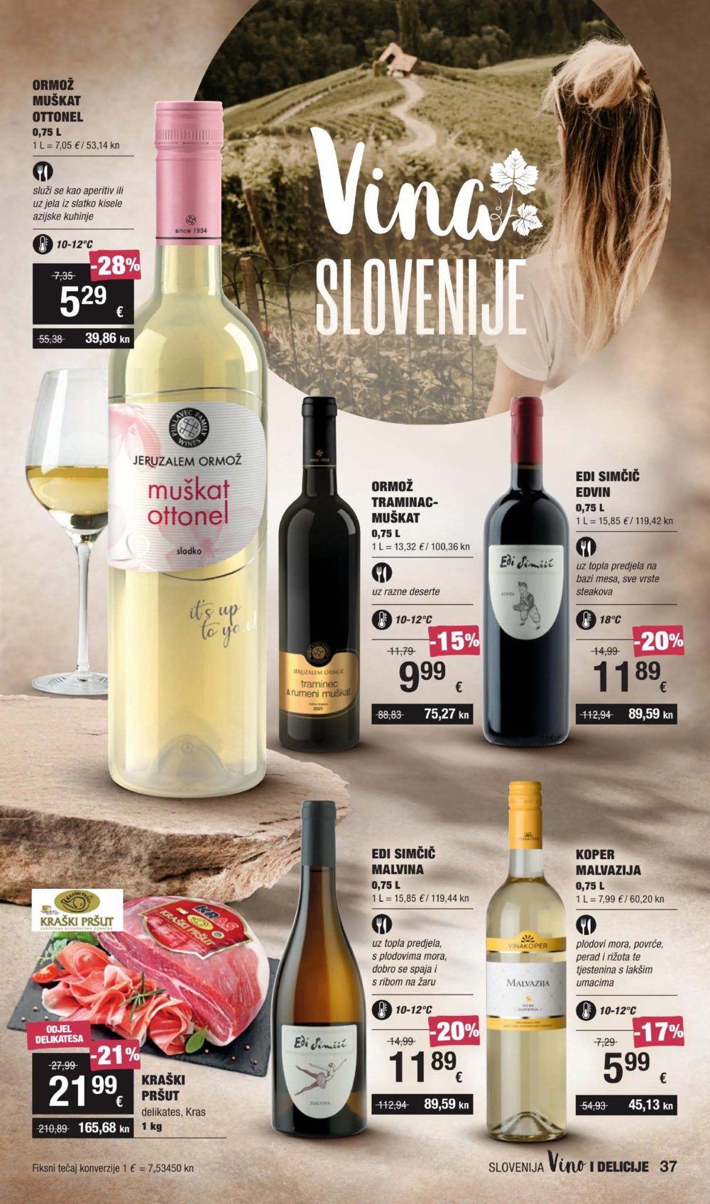 INTERSPAR katalog Vino 21.09.-11.10.2023.
