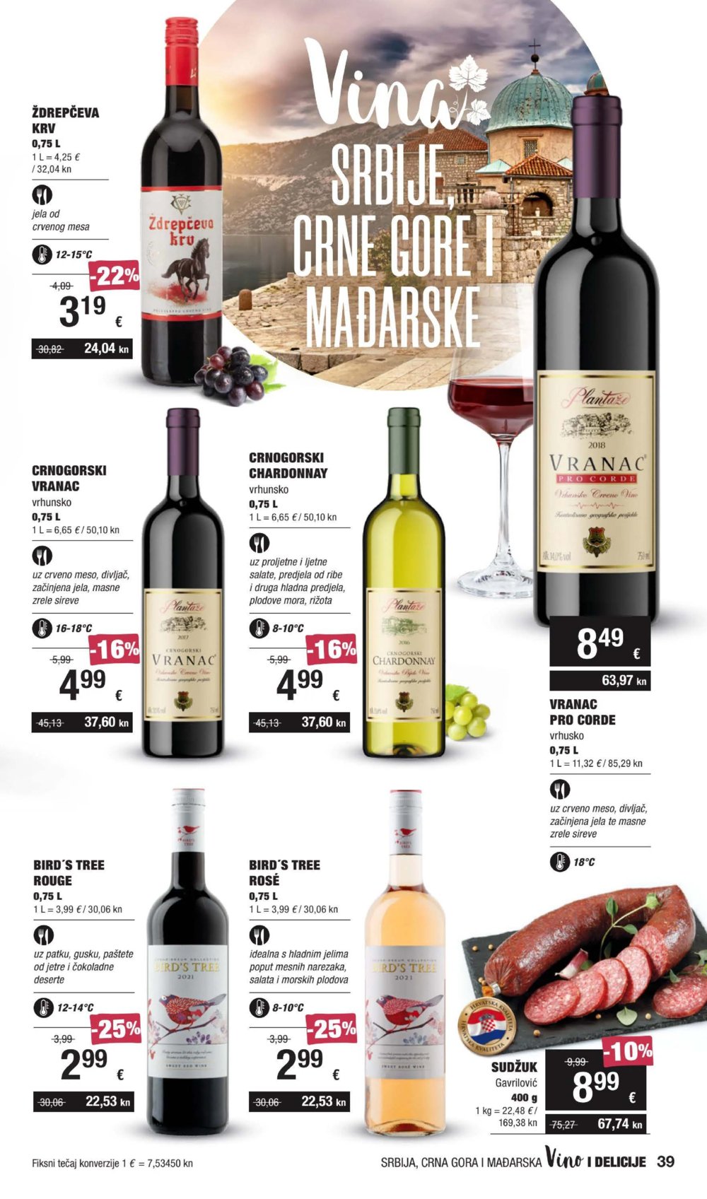 INTERSPAR katalog Vino 21.09.-11.10.2023.