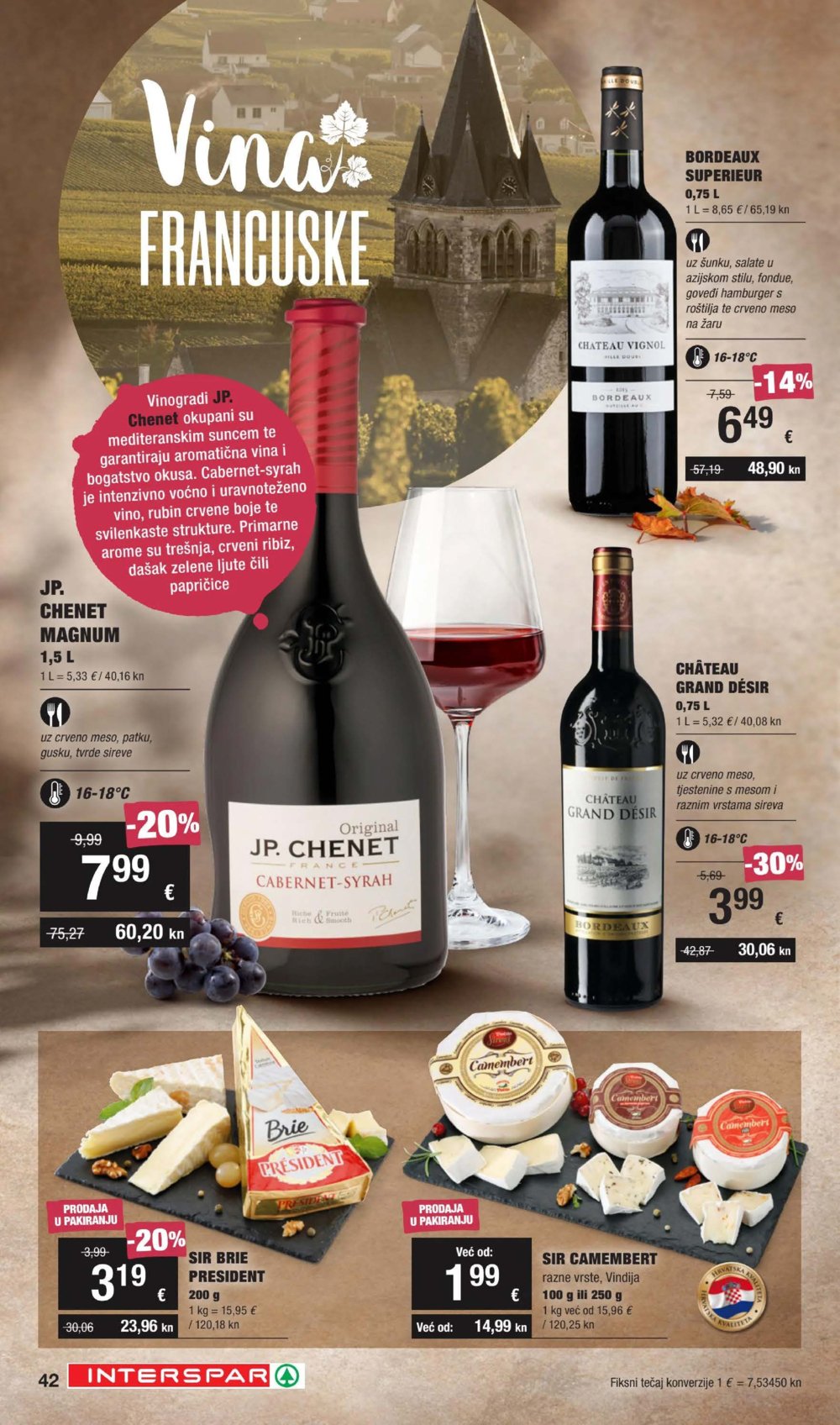 INTERSPAR katalog Vino 21.09.-11.10.2023.