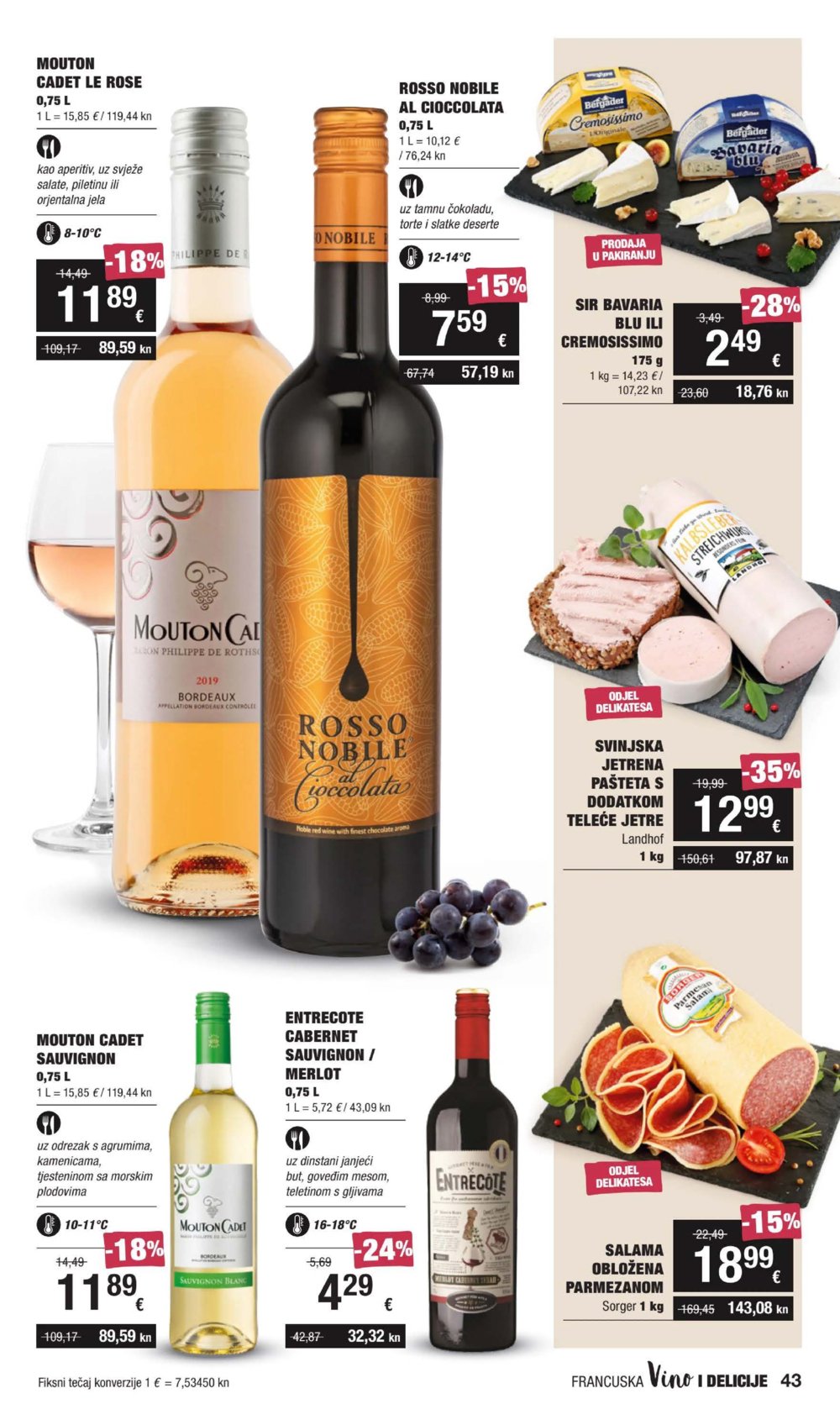 INTERSPAR katalog Vino 21.09.-11.10.2023.