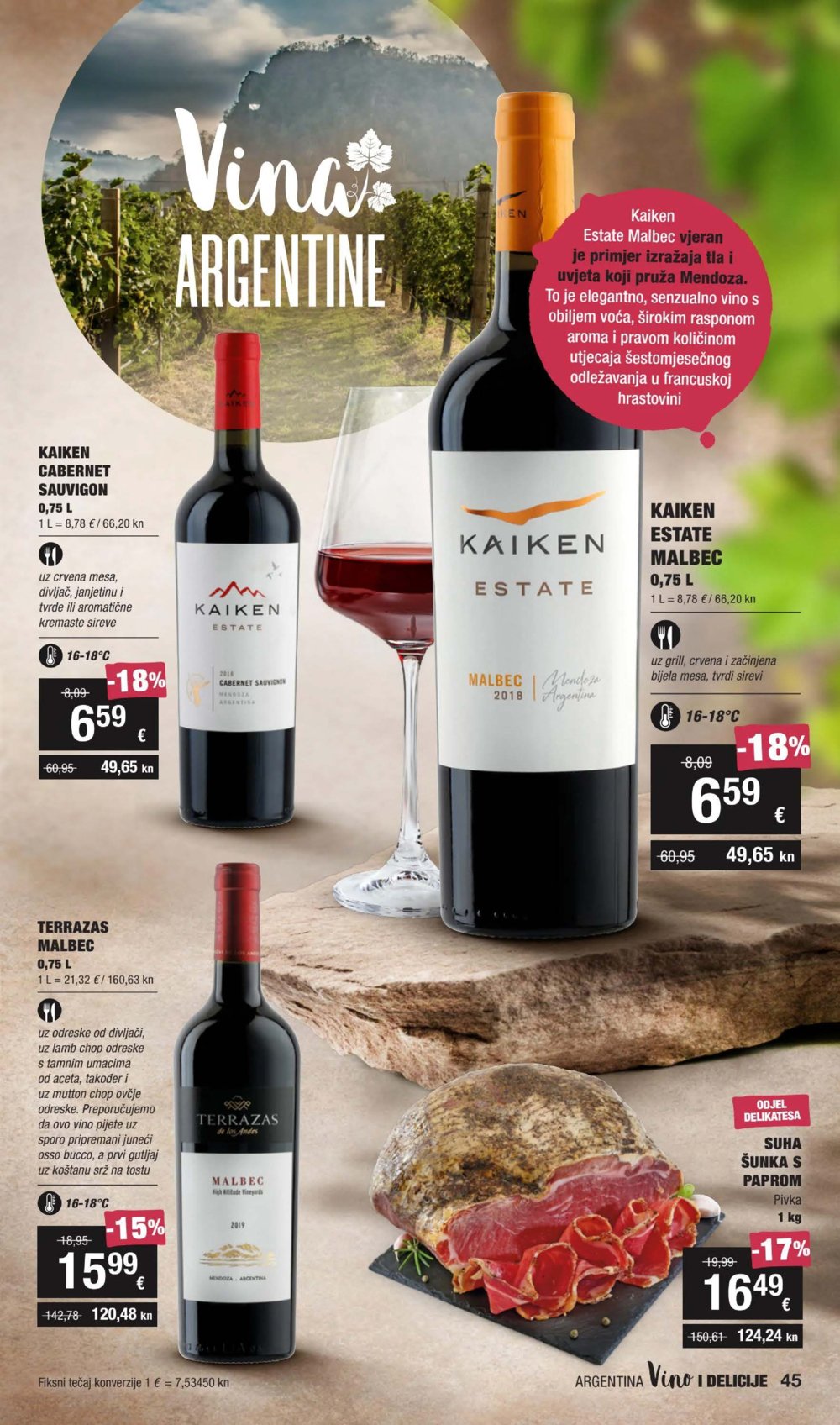 INTERSPAR katalog Vino 21.09.-11.10.2023.