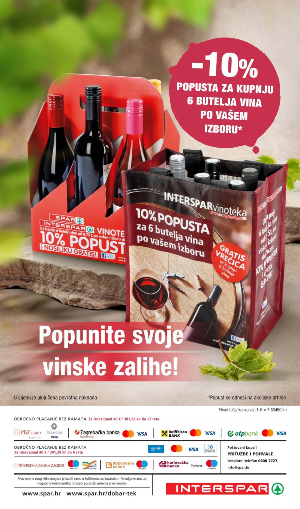 INTERSPAR katalog Vino 21.09.-11.10.2023.