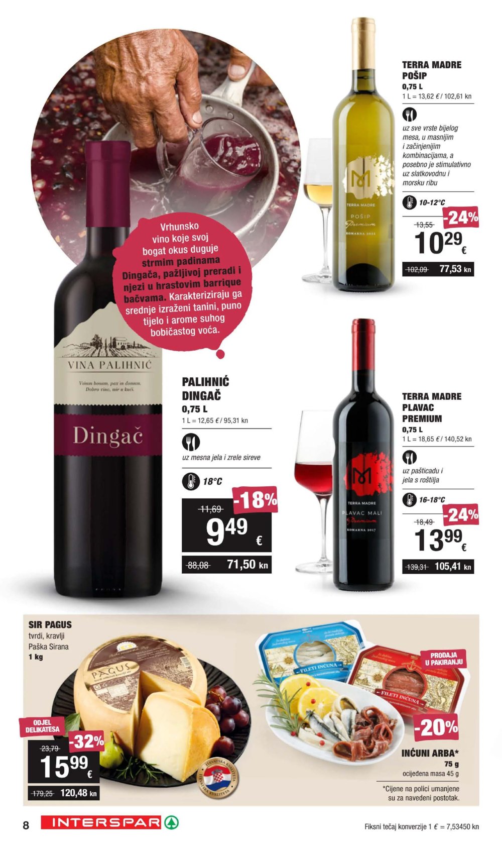INTERSPAR katalog Vino 21.09.-11.10.2023.