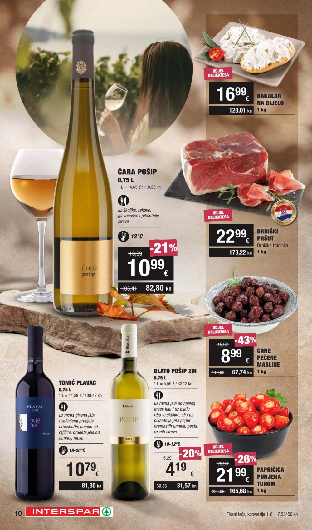 INTERSPAR katalog Vino 21.09.-11.10.2023.