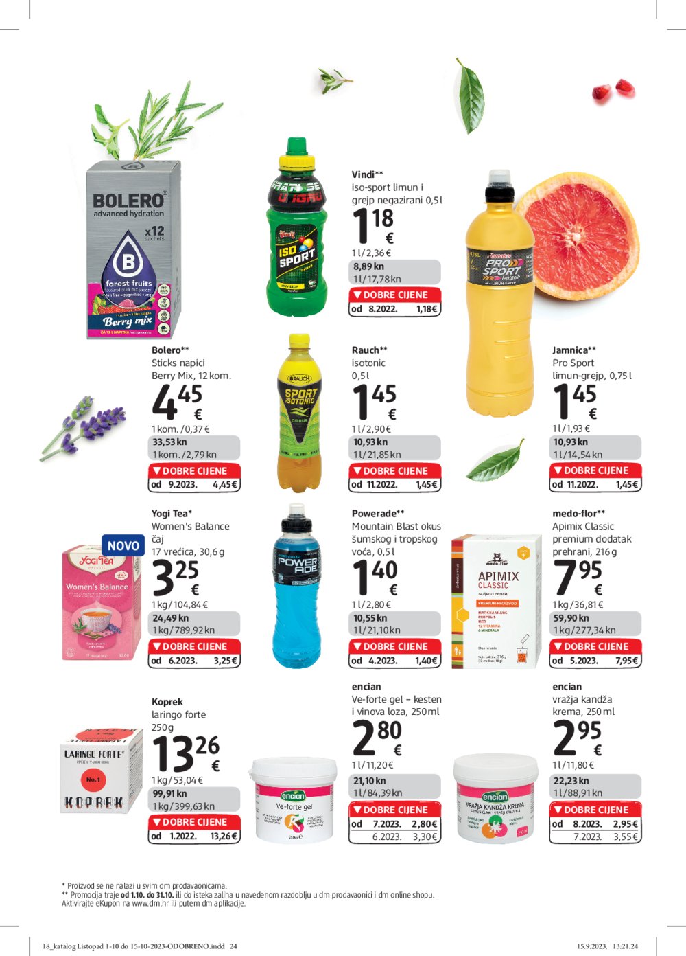 dm katalog Akcija 01.10.-15.10.2023.
