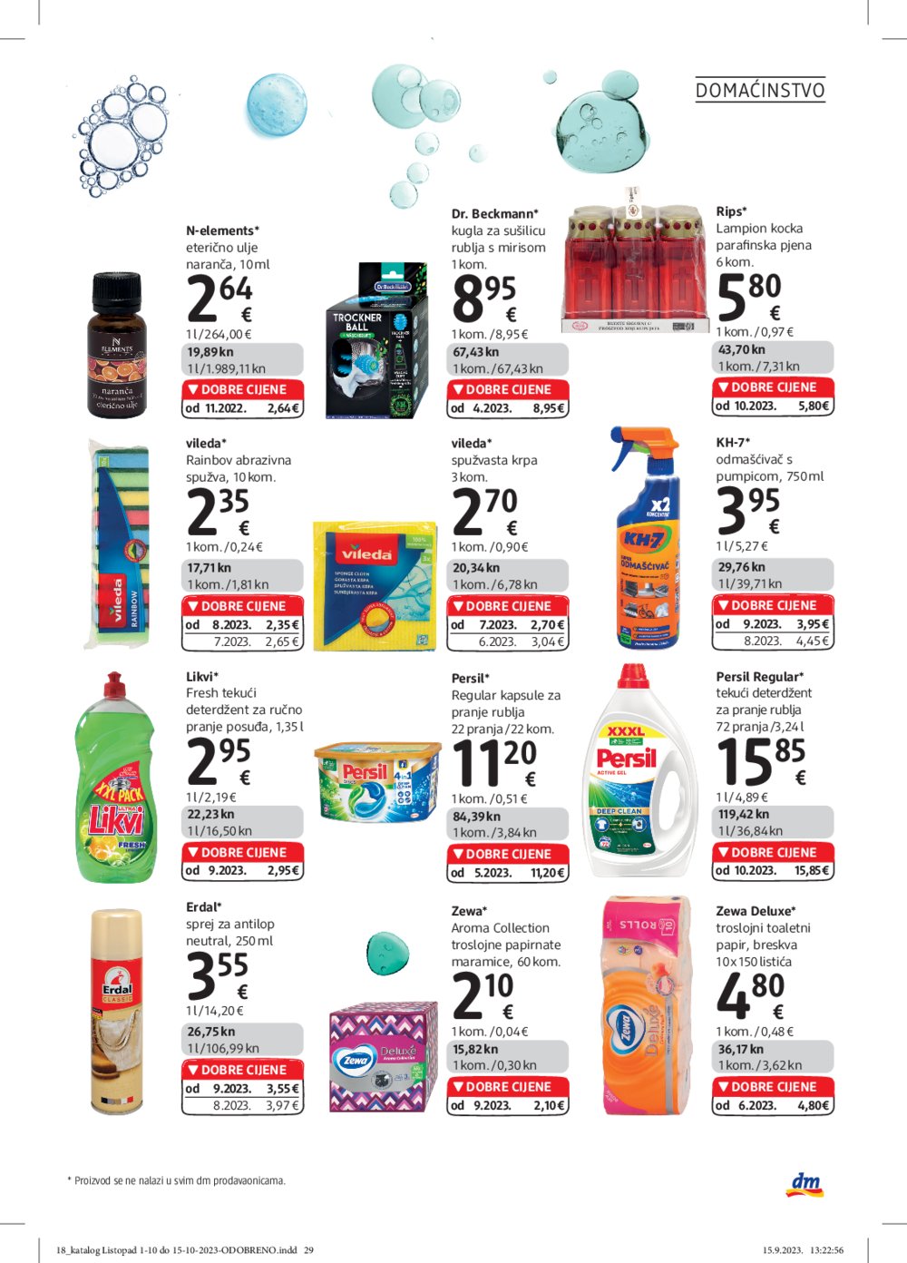 dm katalog Akcija 01.10.-15.10.2023.